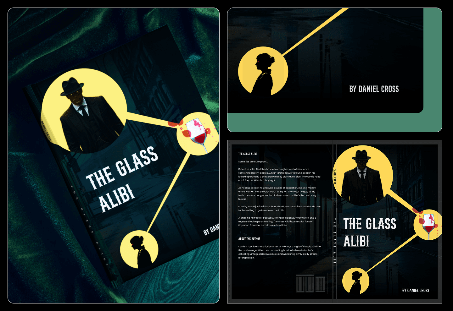 The Glass Alibi Cover Design
