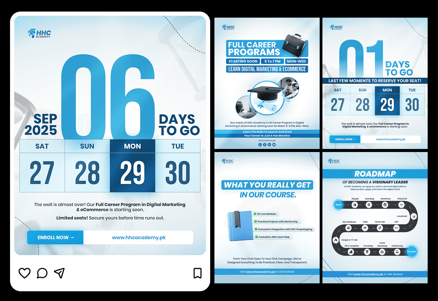 HHC Academy Campaign Designs