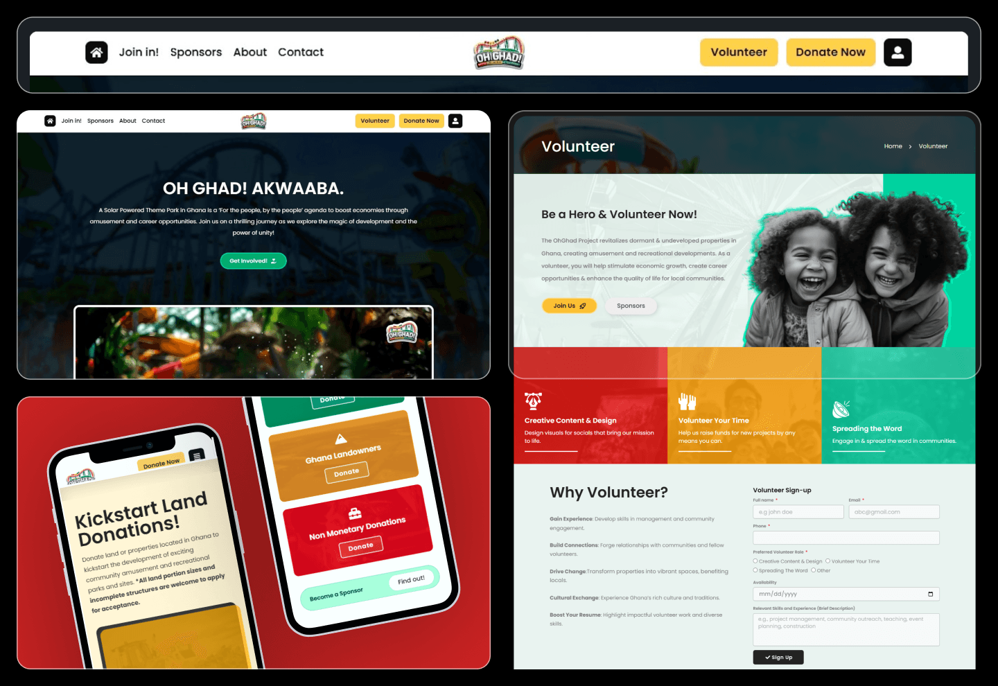 Ohghad Fundraiser Site